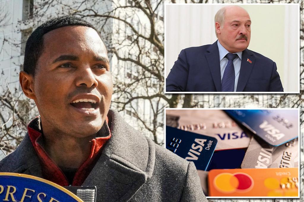 Dem pols demand Visa, Mastercard halt business in pro-Kremlin Belarus