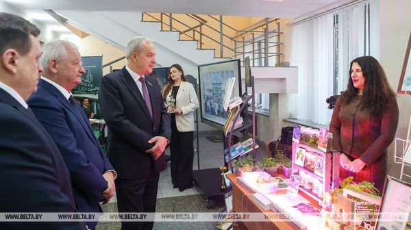 Sergeyenko visits Pinsk on working trip