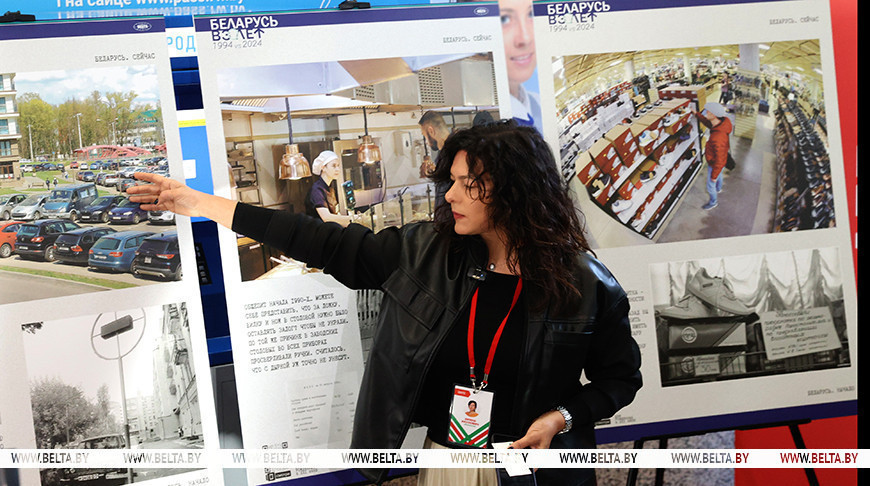 BelTA&rsquo;s exhibition celebrating Belarus&rsquo; milestones opens in Molodechno